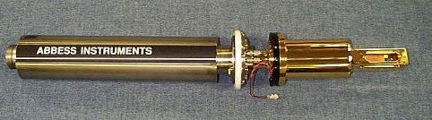 Abbess Instruments' Cryogenic Bayonet connection  with level meter electrical contacts built in to the bayonet. 