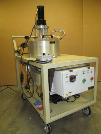 Vacuum Chamber for Degassing and Mixing on a Cart - Abbess Instruments