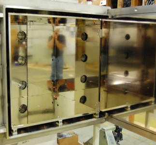 Thermal shroud of aeronautic component test system